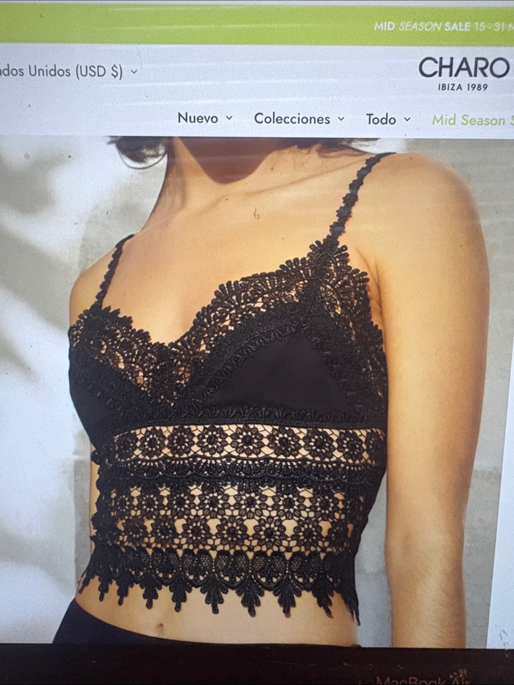 Charo Ruiz Dana black top